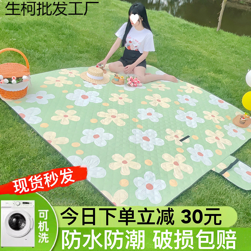 바닥 매트, 휴대용 매트, 피크닉 비치 매트, 야외 캠핑용 접이식 두꺼운 텐트 매트