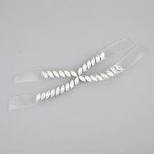 TPU透明打钉鞋面花 凉鞋 拖鞋高跟鞋玻璃水钻tpu鞋材辅料批发