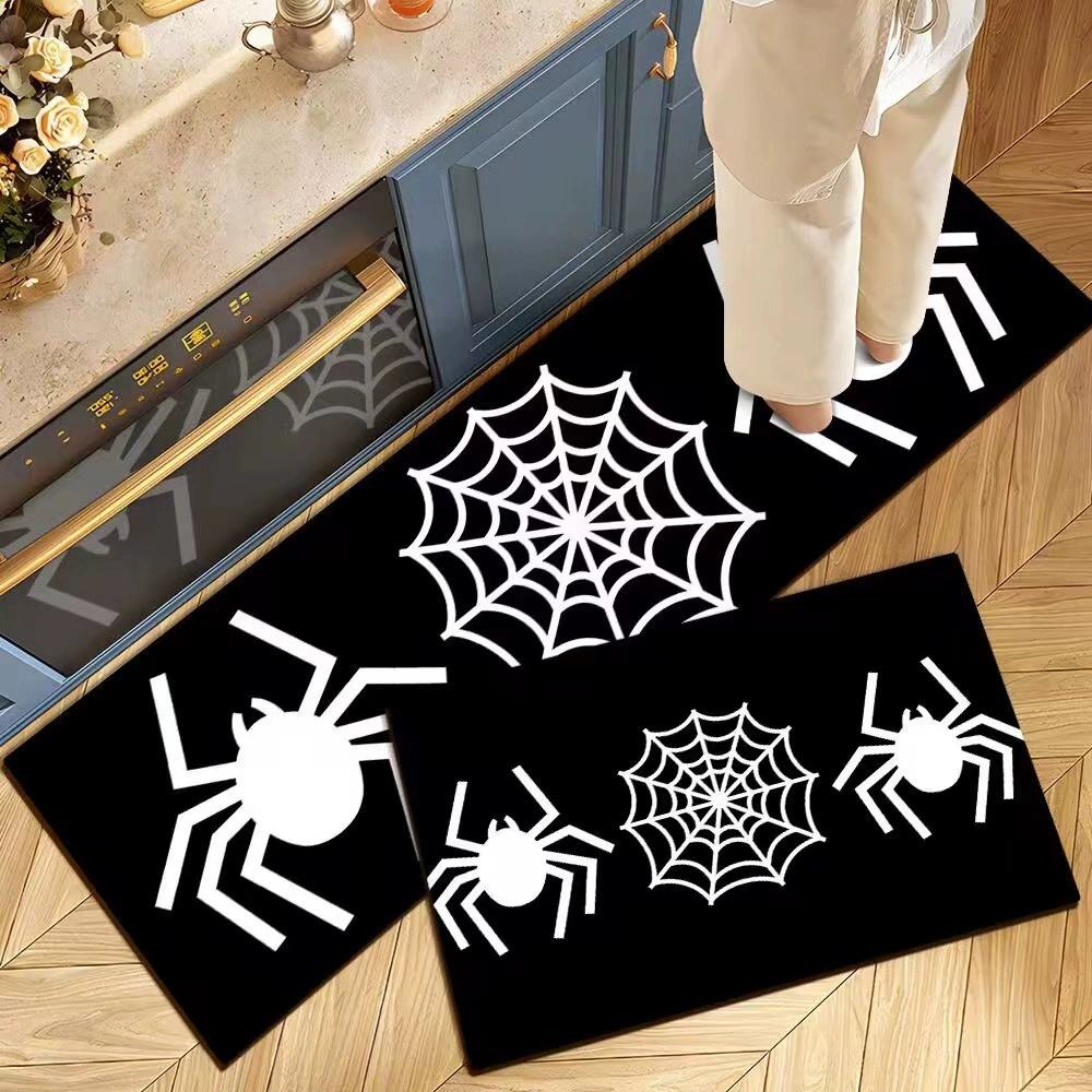 Cartoon carpet, oil absorption non-slip doormat, American style, halloween, water absorbent