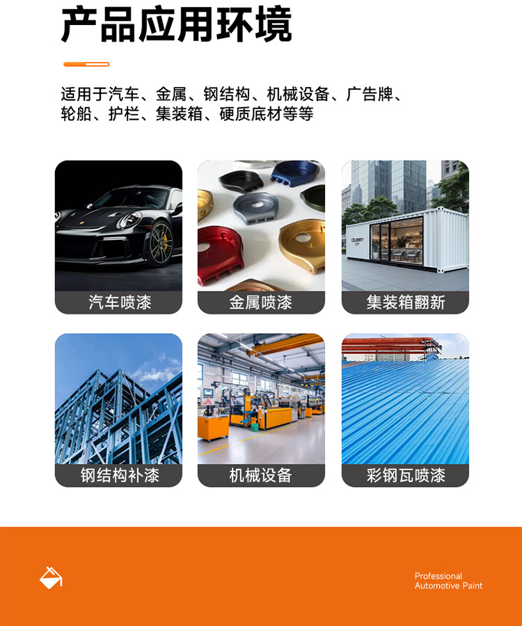 Building Hardware, Paint, Steel Structure, Metal Anti-Corrosion, No-Sanding Rust Removal Paint, Oil-Based Industrial Metal Paint, Custom-Made