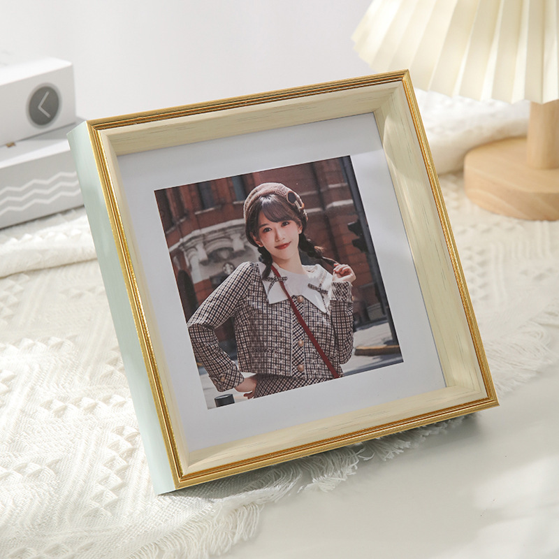 Nordic simple square photo frame table 6 inch 7 inch 8 inch 10 inch a4 Wall photo frame Studio diy picture frame wholesale