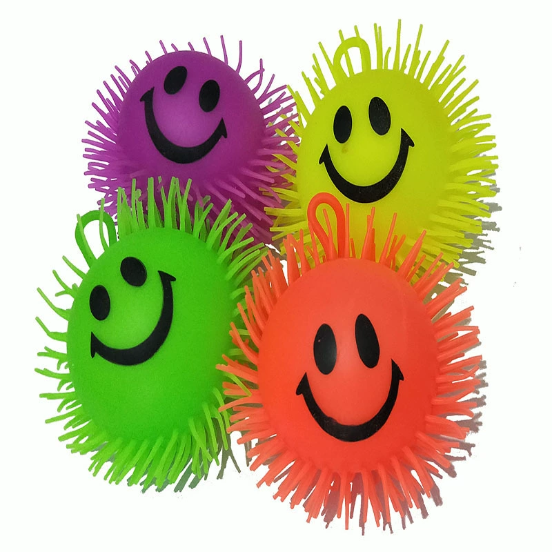 Производитель надувных светящихся шариков-ёжиков с индивидуальной печатью, верёвкой и отверстием для вентиляции, для подарков и промоакций на ночных рынках