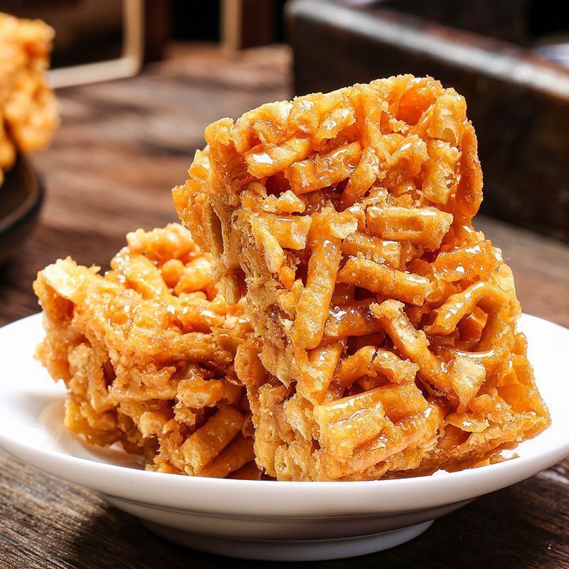 老式沙琪玛脆硬琪玛酥小吃零食休闲食品面包整箱怀旧特产手工糕点|undefined