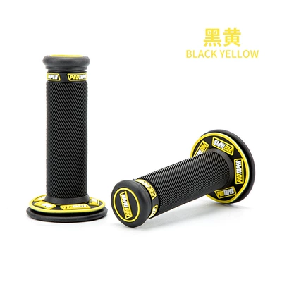 glue factory direct sale, Motorcycle Handle Cover - black-background-yellow