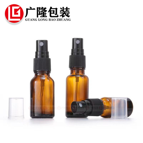Manufacturer 10ml essential oil bottle glass bottle products 30ml 50 brown empty bottle refill bottle spray bottle perfume glass