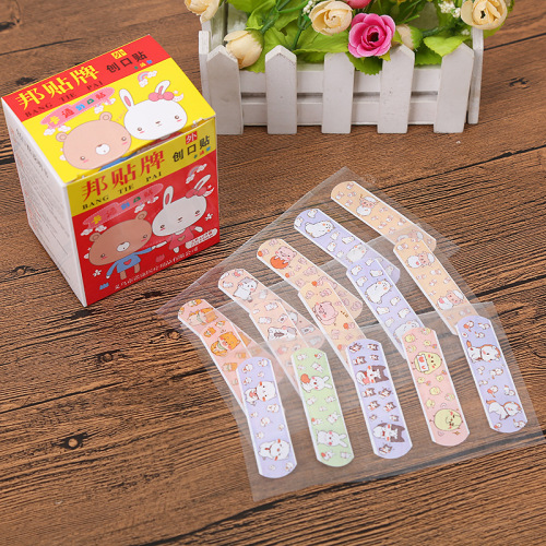 Bang brand cartoon cute student band-aid Noning brand waterproof band-aid band-aid breathable wound small injury patch
