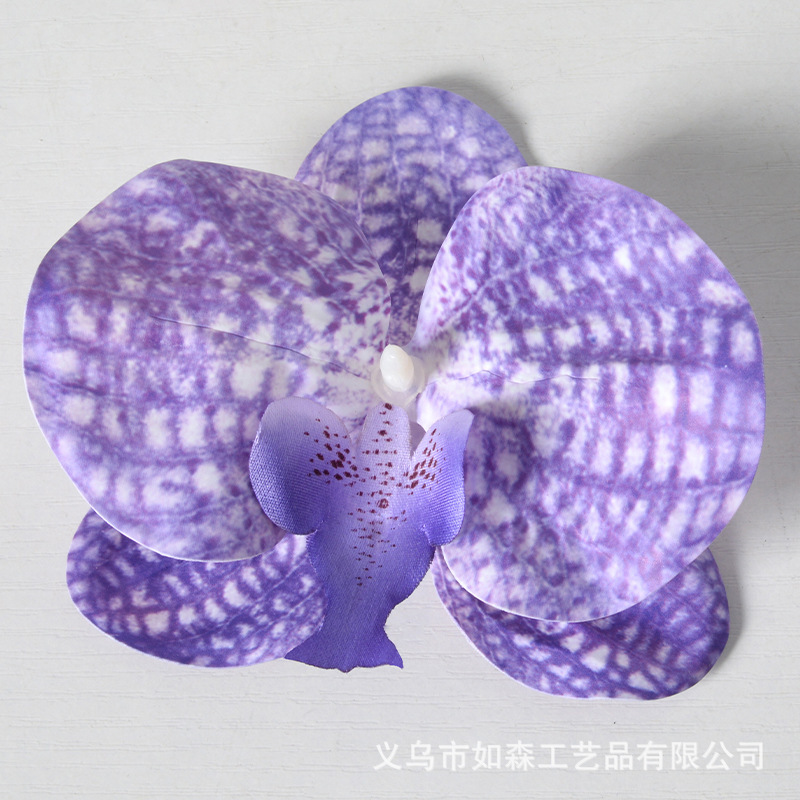 シミュレーションフィルム胡蝶蘭花頭花弁シミュレーション花アクセサリーヘアピンdiy手作りウェディングドレス装飾|undefined