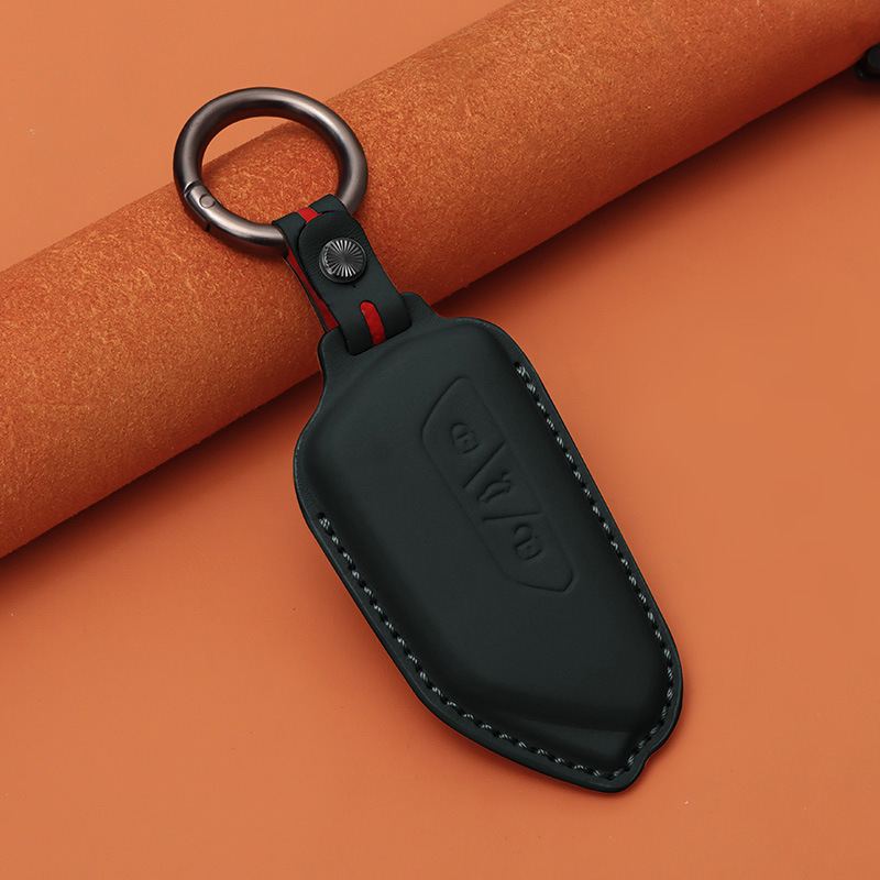 鍵カバーの頭の層の牛革の本革の速騰の宝はマイテンのゴルフの歌の道を探して車のパサートの朗逸を見ます。