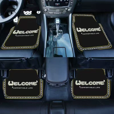 Universal Foot Pad: Cartoon Women's Car Universal Carpet - comfortable-life-main-driver-single-piece-5064cm