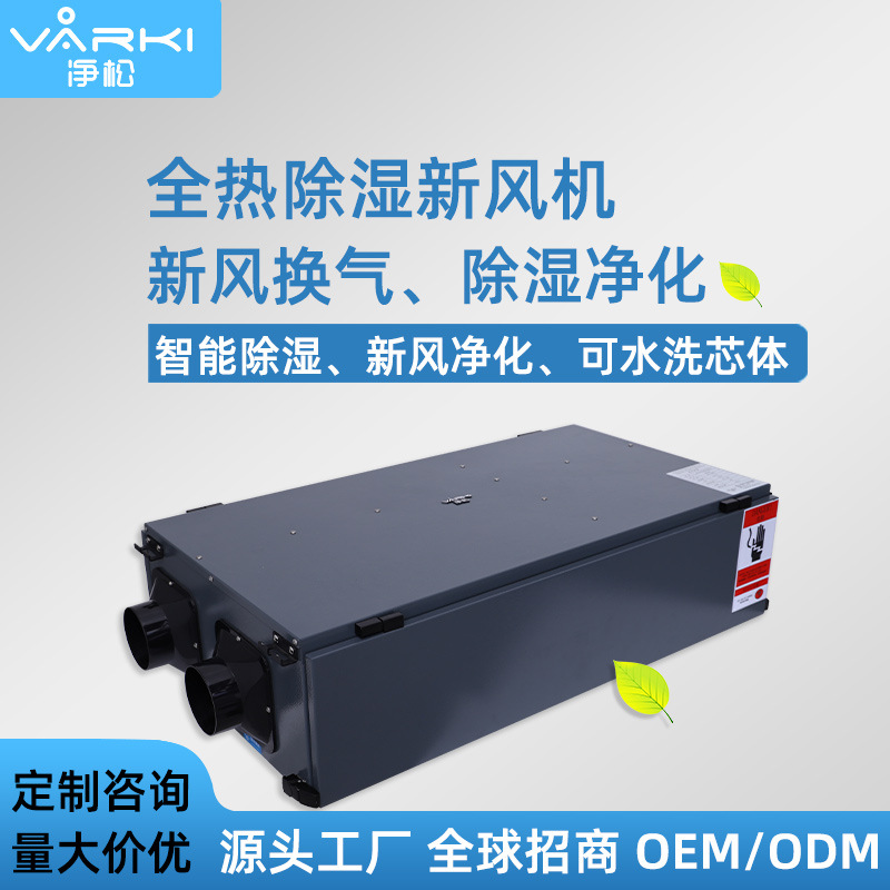OEM machining ODM customized Fresh air dehumidification Integrated machine heat exchange purify system center suspended ceiling Moisture-proof