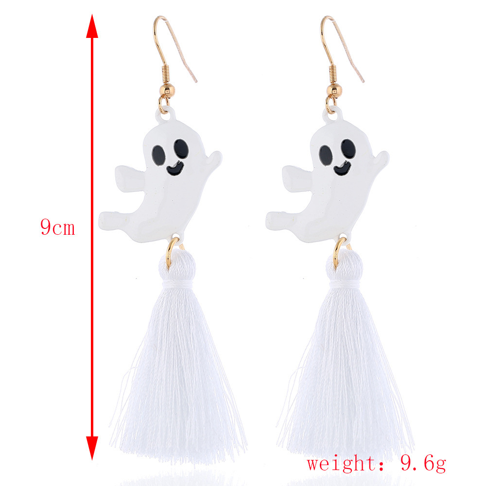 Fashion Skull Alloy Plating Women's Drop Earrings 1 Pair display picture 7