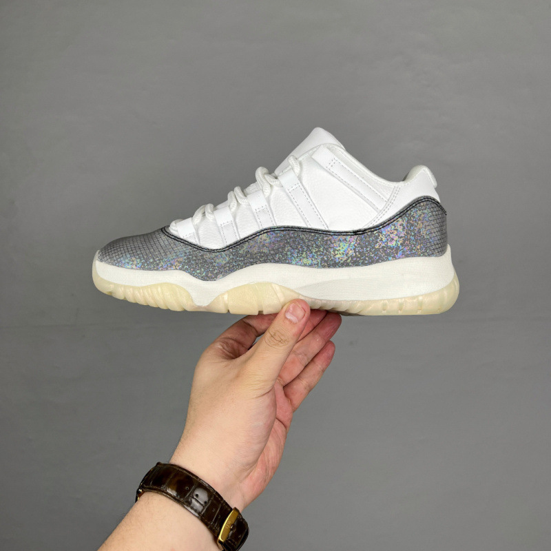 Putian Men's Shoes Year of the Snake Color Spray Limited Aj11 High and Low Kang Buckle Real Carbon Shock-Absorbing Practical Anti-Slip Men's and Women's Basketball Shoes