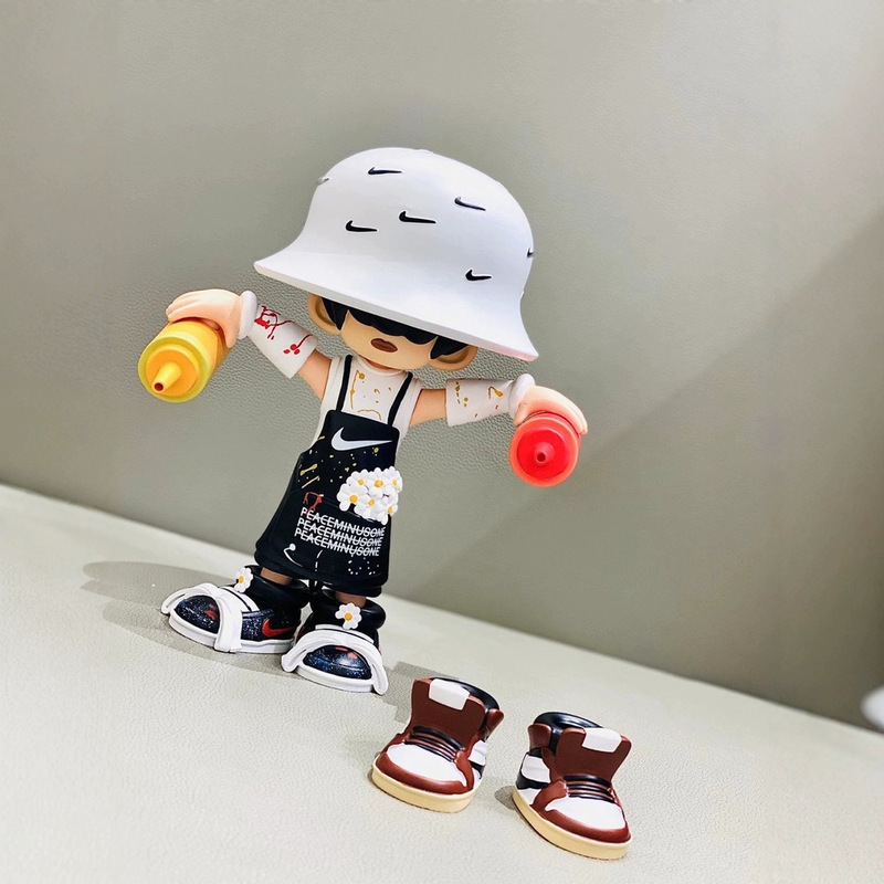 GD グァン・ジロン フィギュア Q バージョン人形 AF1 デイジー周辺モデル装飾品男性と女性のためのクリエイティブな誕生日プレゼント|undefined