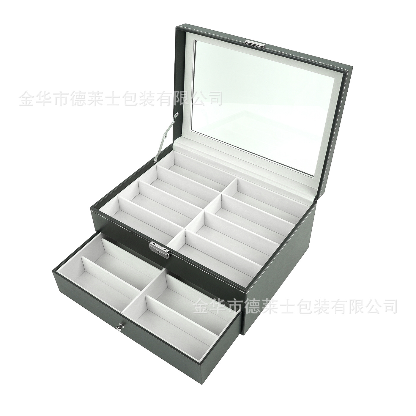 デレスメガネ収納ケース12格16格18格24格サングラス展示ケース多格サングラス整理引き出し