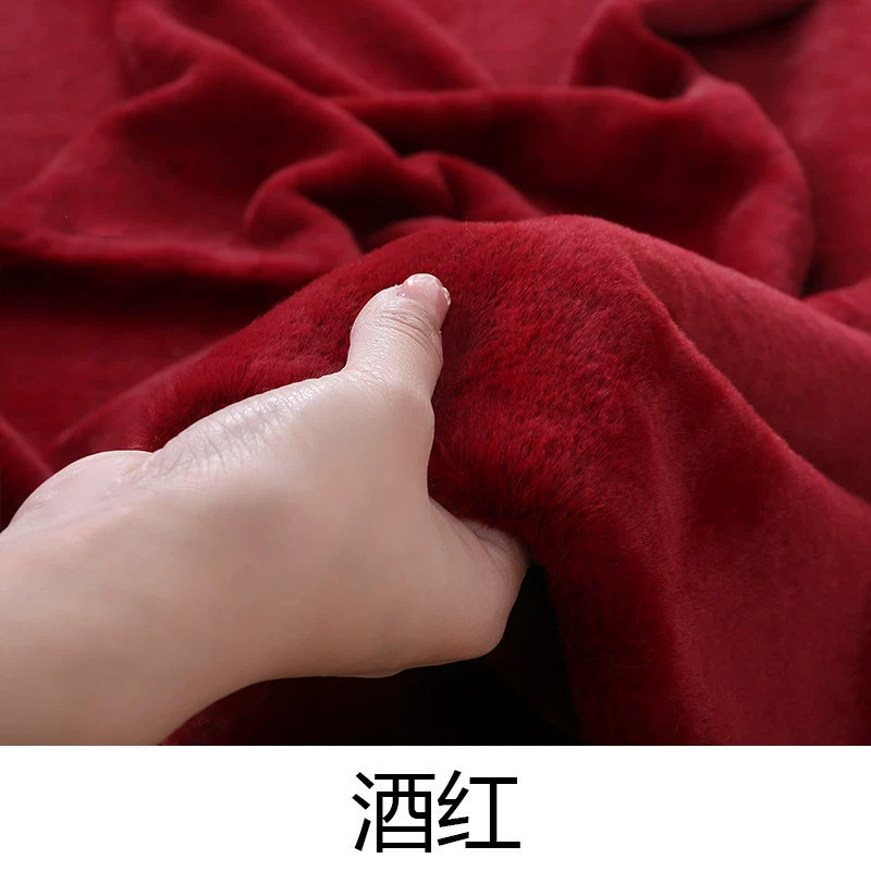 Cloth, cotton plush scarf, doll, increased thickness, handmade