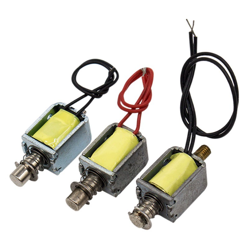 Электромагнит для мобильного интеллектуального принтера DU0420 – рамка с микрозамком по отпечатку пальца, электромагнит толкающего типа, на заказ