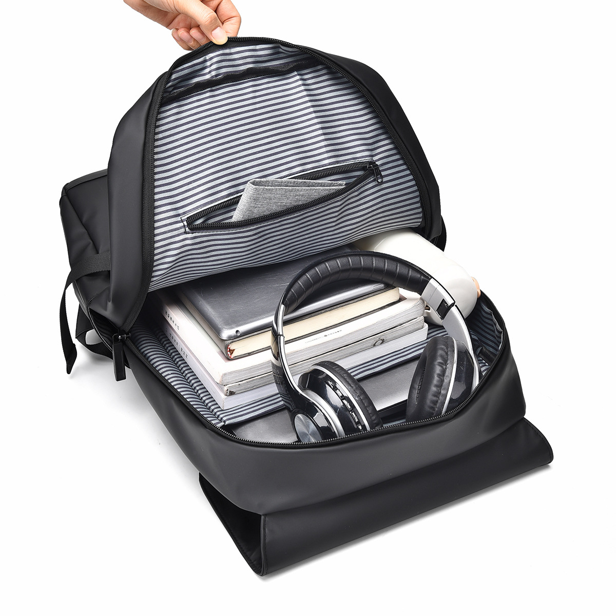 Nueva BOLSA DE ORDENADOR DE NEGOCIOS informal transfronteriza mochila multifuncional de los hombres mochila ligera de gran capacidad para estudiantes universitarios