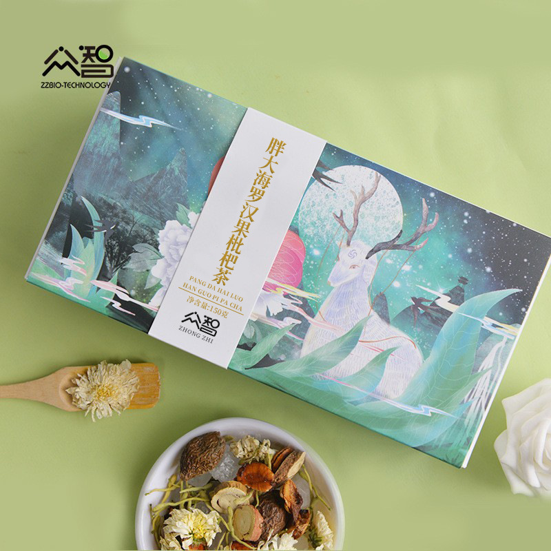 胖大海罗汉果枇杷茶清润果茶独立包装现货支持代发批发分销