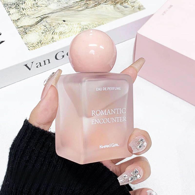 [Exclusively for Foreign Trade] Khaki Girl Romantic Encounter Women's Perfume Long-Lasting Strong and Light Fresh and Natural Wholesale Cross-Border