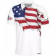 Cross-border foreign trade summer new size men's casual fashion 3D digital printing short sleeve Polo shirt a generation of hair