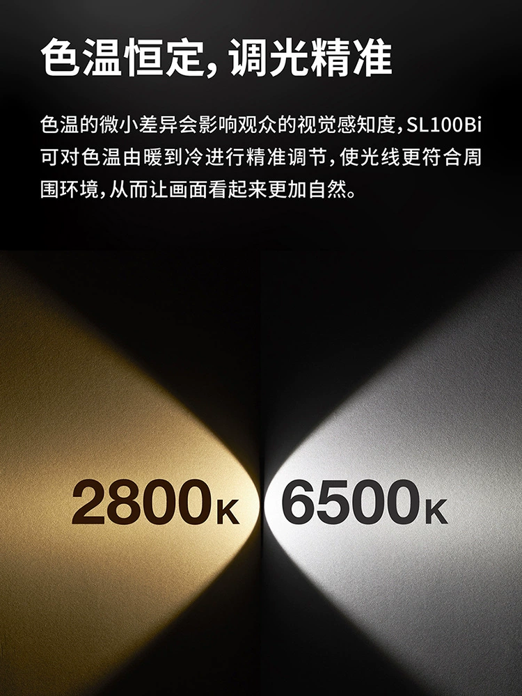 GODOX 神牛 SL-100D/Би подсветка светодиодная студийная световая установка для фотографии и LIVESTREAM 100W двойная цветовая температура