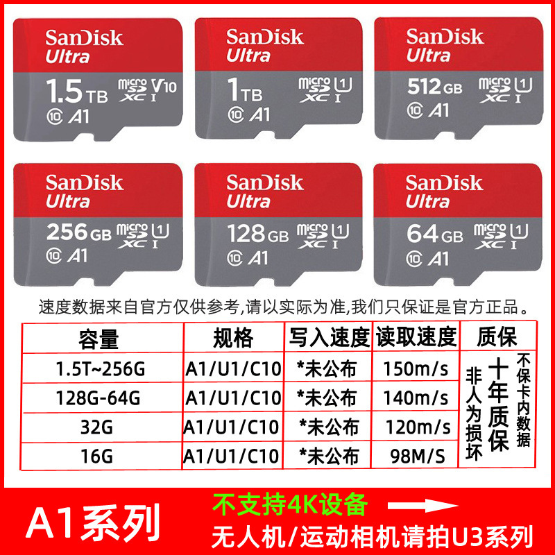 フラッシュメモリtf 16g 32g 64g監視記録計128g携帯電話高速sdメモリカード256卸売り|undefined