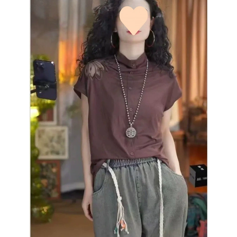 2024 новый осенний стиль, пуловер с вырезом на плечах и цветочным воротником, модный однотонный свободный универсальный повседневный тонкий пуловер