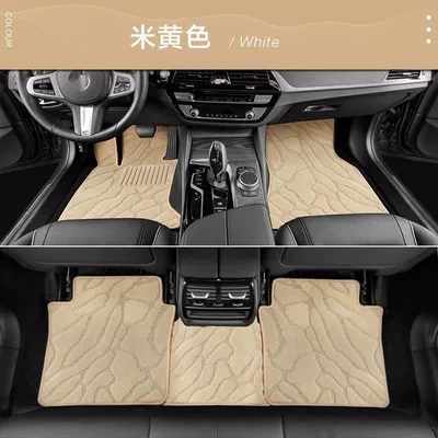 Floor Mats for Many Generations, Modelə uyğun ayaqaltı - sixth-generation-camry-06-11-models-beige-environmentally-friendly-bottom