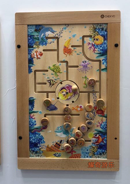 원목 해저 세계 70*46cm