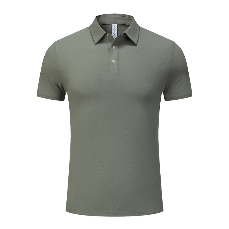 Camiseta de solapa de lujo ligero para hombres de negocios Golf Club Polo Polo Logotipo personalizado