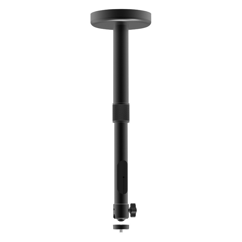 Soporte del proyector colgador aleación de aluminio telescópica PTZ ajustable sala de estar dormitorio monitoreo techo soporte colgante de pared