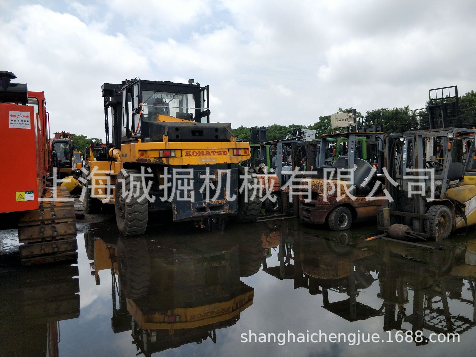 二手小松30吨 40吨大叉车 现货转让