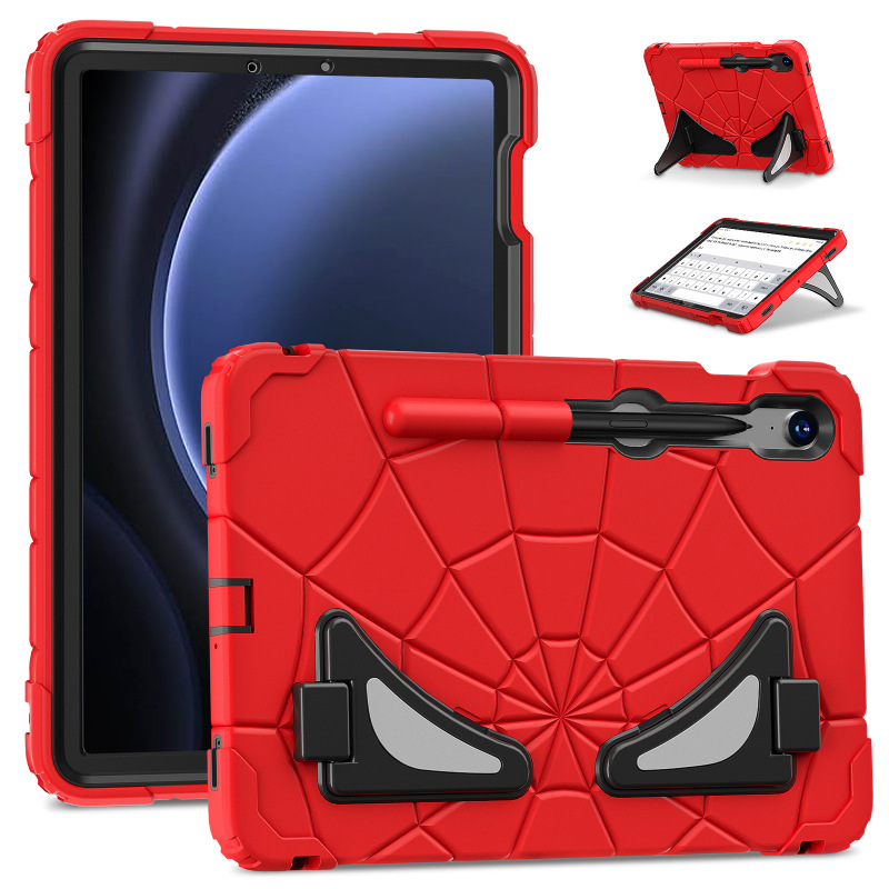 Spider-Man Style Samsung S10Fe S10 Lite Tablet Protective Case Silicone Anti-Fall Tablet Protective Case Wholesale Spider-Man Style Samsung S10Fe S10 Lite Tablet Protective Case Silicone Anti-Fall Tablet Protective Case Wholesale