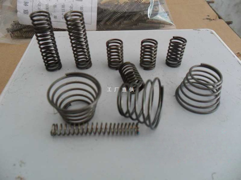厂家直销压簧订 做不锈钢塔形簧线径0.3~4m大外径压力弹簧扭簧拉