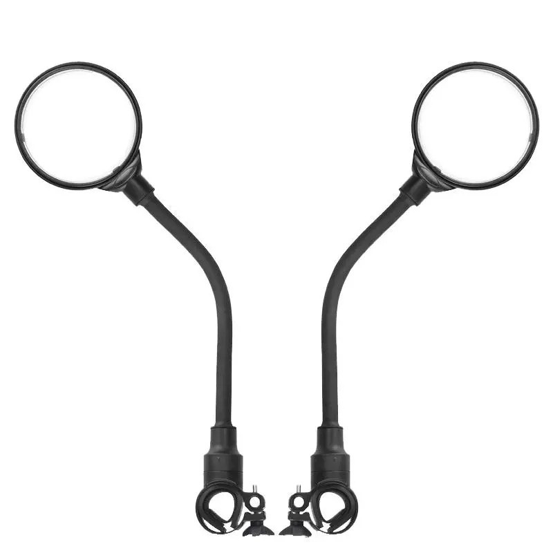 Bicycle rearview mirror, adjustable hose rearview mirror, reflector rear mirror, handlebar mirror, cycling accessories