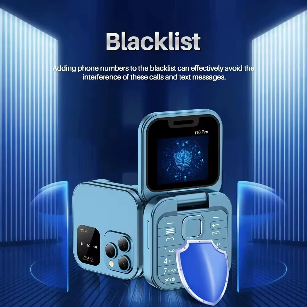 Раскладной мобильный телефон Pro для пожилых, Intel Core i16, под импорт, 2G