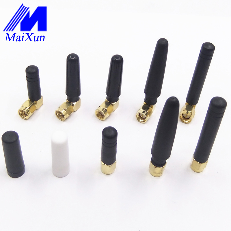 2.4g 5g 5.8g双频天线 小辣椒wifi 蓝牙 zigbee天线 SMA弯头接口