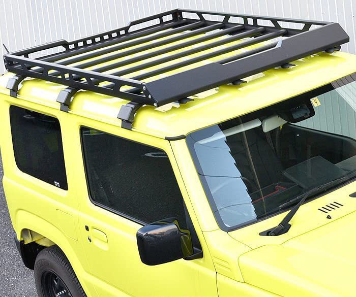 Suitable for Suzuki Jimny Jb23 Jb43 1998-2018 Aluminum Roof Rack with Light