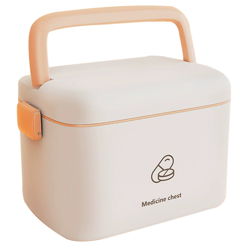 Capacious handheld storage box