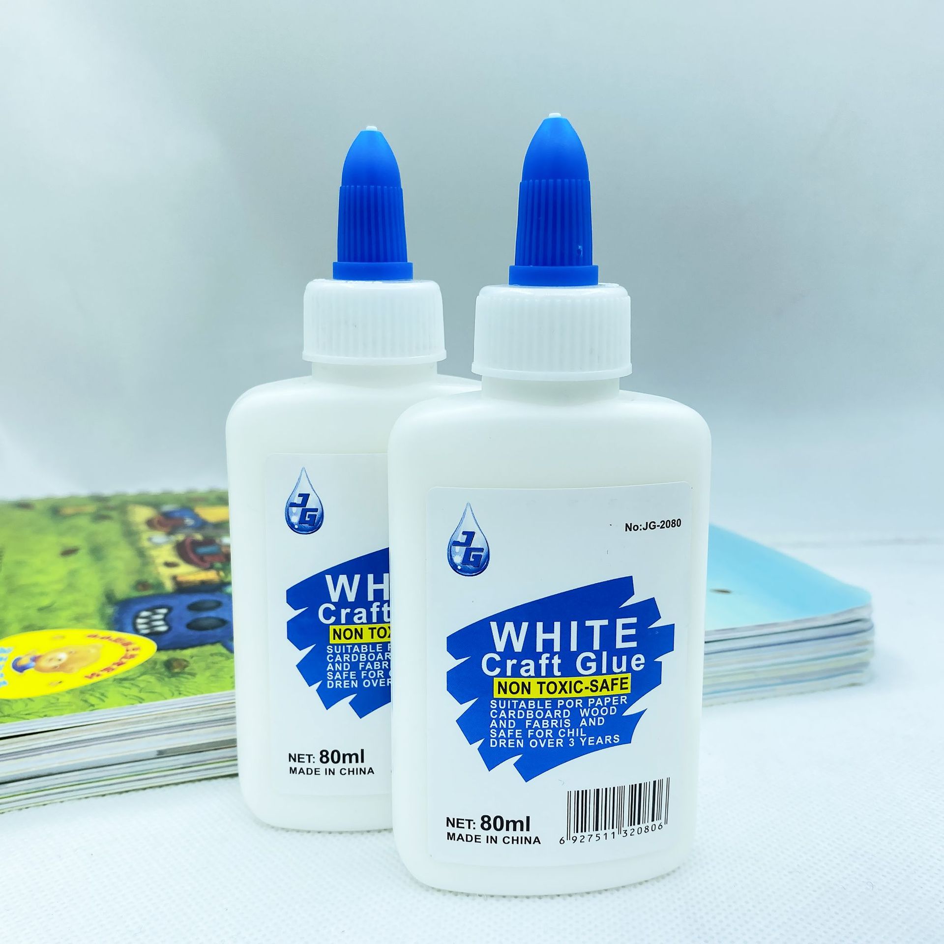 Estudiantes de pegamento blanco DIY lecciones manuales utilizando pegamento adhesivo papel adhesivo artesanal para niños látex blanco 40g fuerte adhesivo al por mayor