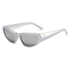 Square sunglasses suitable for men and women, street glasses, fashionable bike for cycling, suitable for import