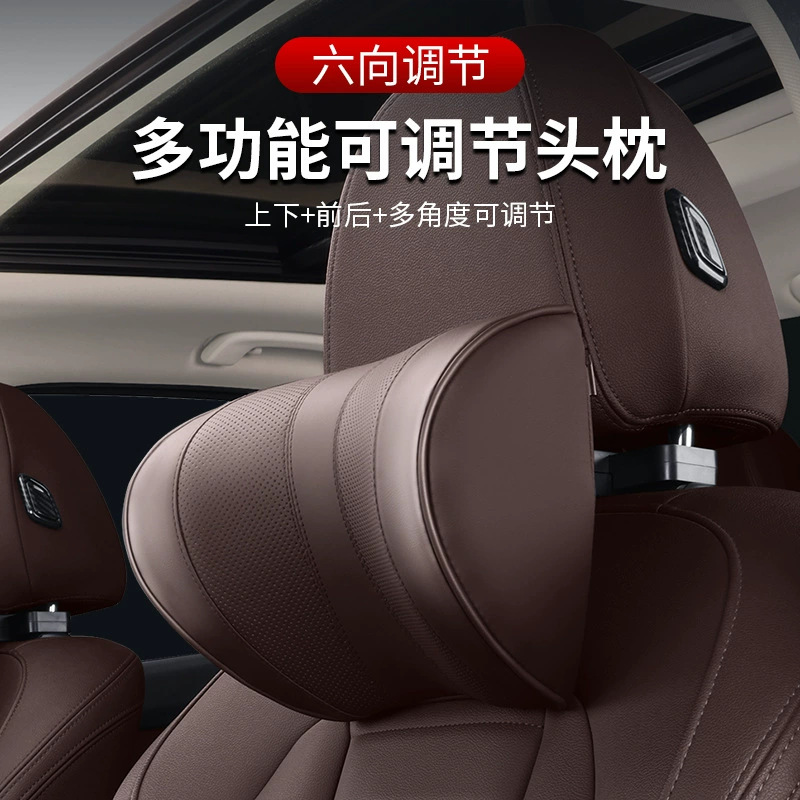 Ajustable coche mecánico cuello almohada memoria espuma coche reposacabezas coche cuello almohada coche interior suministros