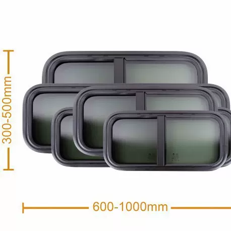 RV美式房车车窗 野营车窗  推拉窗带纱网 规格可选 厂家直发 跨境