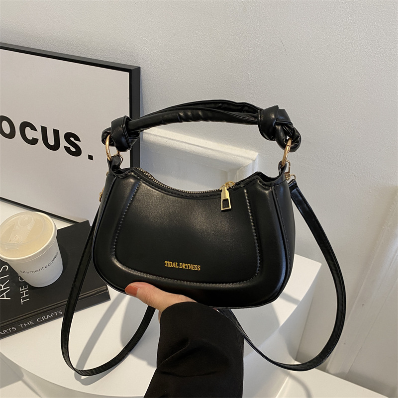 retro trend winter one-shoulder bag