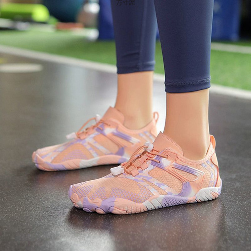 Indoor fitness shoes for men and women, jump rope, running, yoga, soft indoor exercise shoes, Pilates factory cross-border wholesale