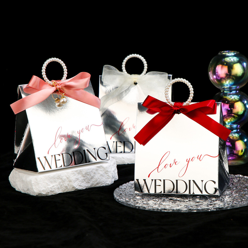 Wedding Candy Box 2025 New Wedding Candy Box European Style Wedding High-End Creative Popular Engagement Niche Gift Box