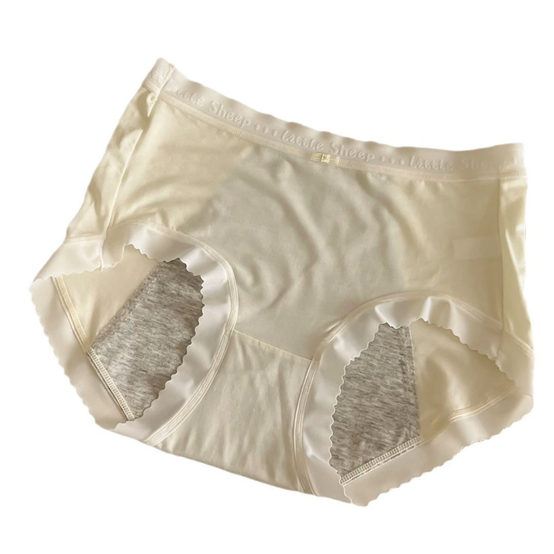Physiological breathable trousers, safe antibacterial underwear, mid rise