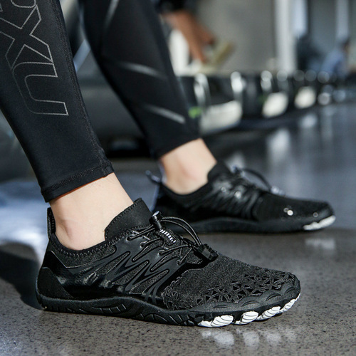 Summer outdoor mountaineering sports, beach swimming shoes, fishing shoes, wading shoes, swimming coach, snorkeling five-finger shoes