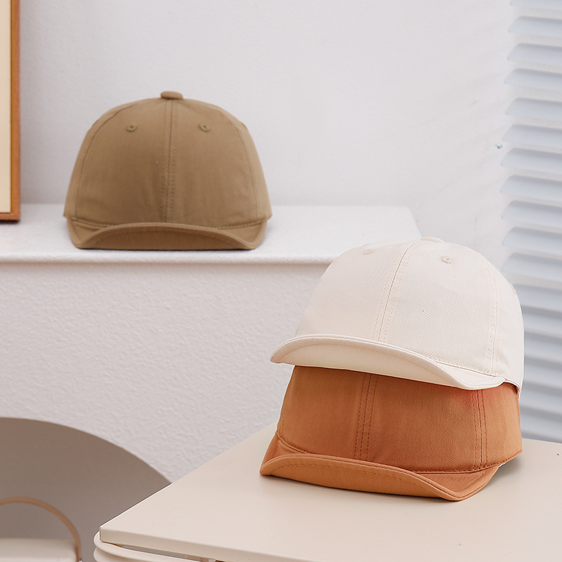 Primavera y otoño bebé delgado sombrero de boca de pato caricatura coreana primavera y verano niñas personalidad sombrero de béisbol infantil