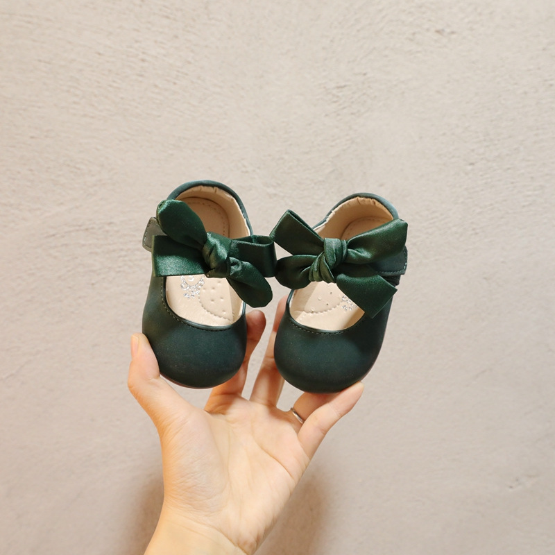 Girl's Vintage Style Solid Color Round Toe Flats display picture 2